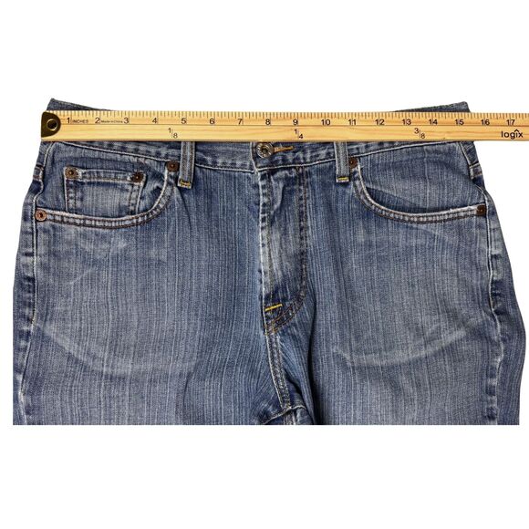 Lucky Brand Womens Jeans Lazy Day Jean Long Length Size 31 USA Distressed Grunge - Picture 6 of 9